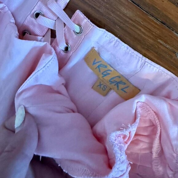 Women's Pink Corset - Picture 2 of 3